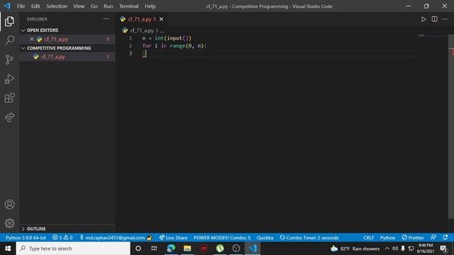 Way Too Long Words | codeforces problem | solution in python | Bangla смотреть онлайн
