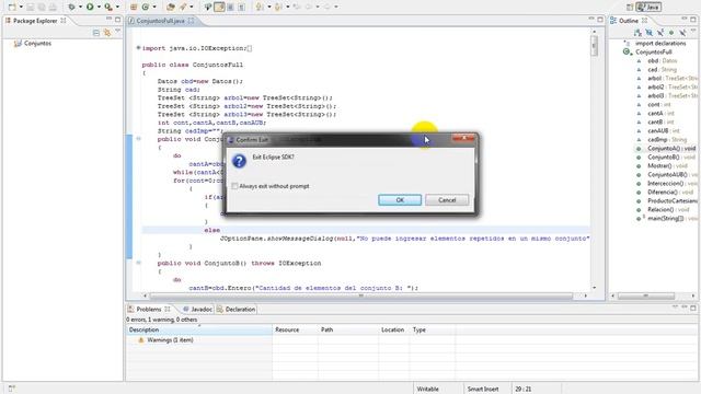 Como crear un EXE desde Eclipse смотреть онлайн