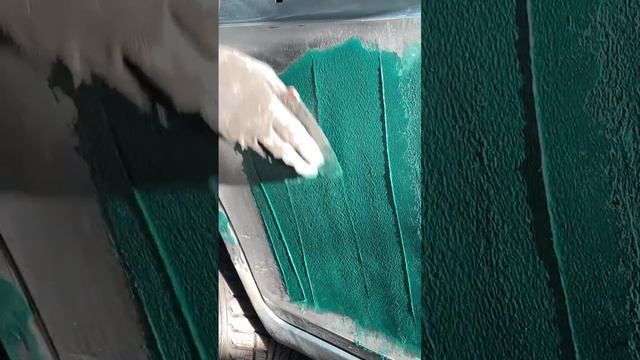 Шпаклевка со стекловолокном. Нанесение #gasmaskzone смотреть онлайн