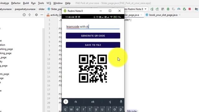 How to Generate QR Code in Android Studio | QrGenerator | Android Coding||Source Code Available смотреть онлайн