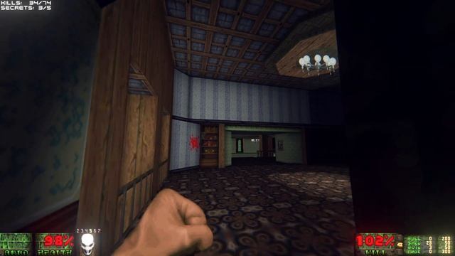 Doom TC ? Splatterhouse 3D | E3M1 | Father Knows Best | 100% Secrets смотреть онлайн