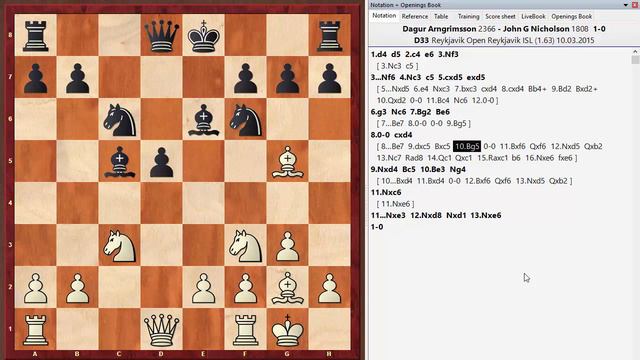 Ловушки в дебюте - улучшенная защита Тарраша смотреть онлайн