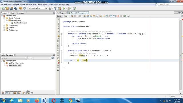 Java the complete Reference Ninth Edition (Chapter 14) Example (7) Creating a Generic Method смотреть онлайн