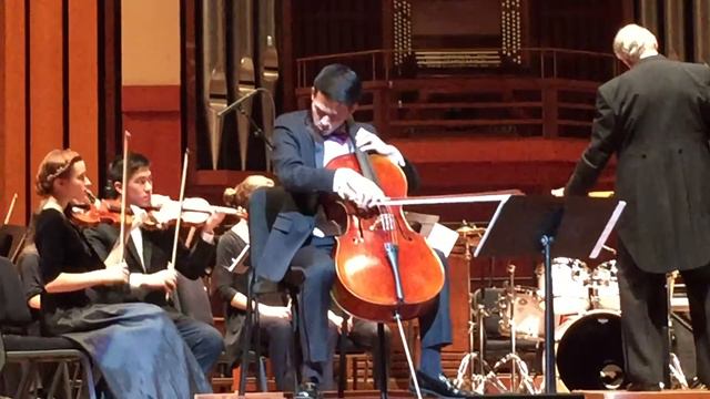 Lalo Cello Concerto in D minor, 1st movement, Jimmy Nam смотреть онлайн