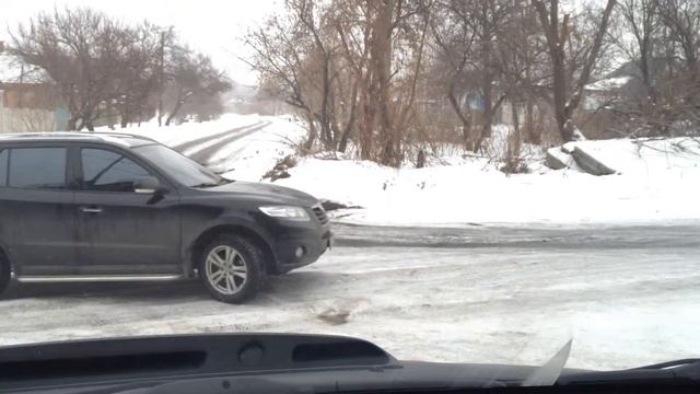 Джип hundai зимой смотреть онлайн