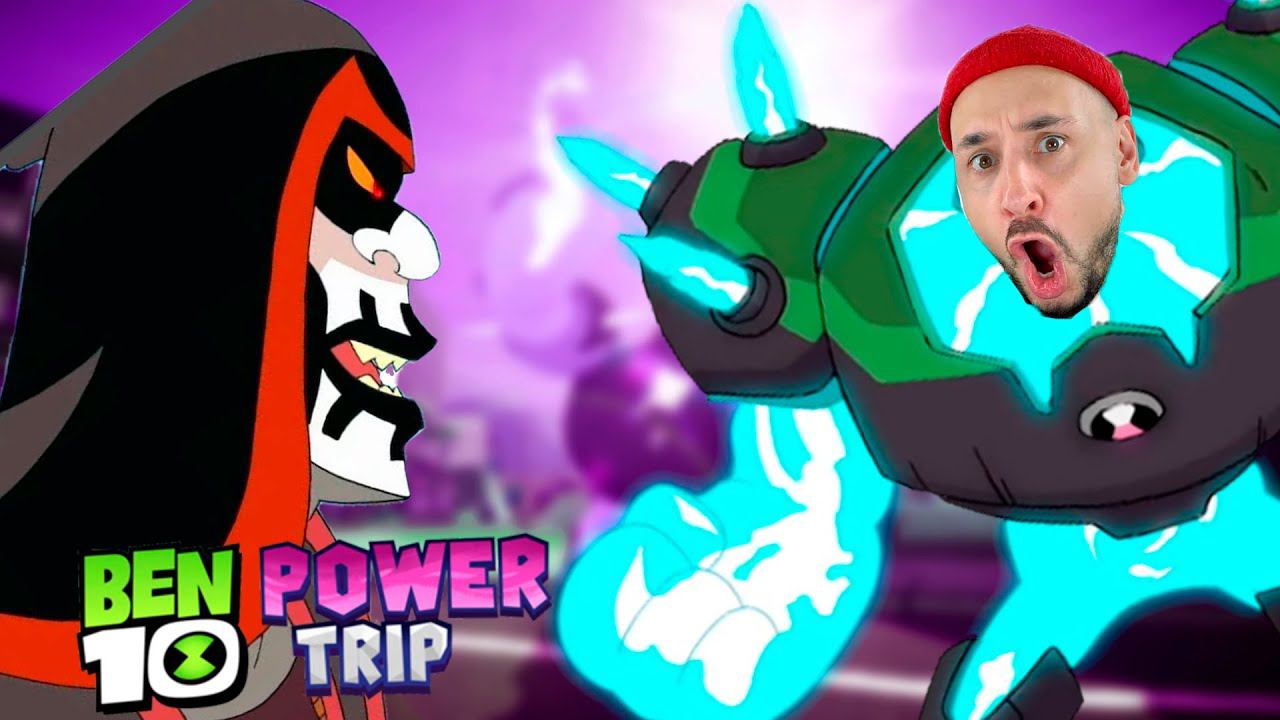 Shock Rock vs Hex! Ben 10: Power Trip: Final Battle! Rob and ALL Aliens! смотреть онлайн