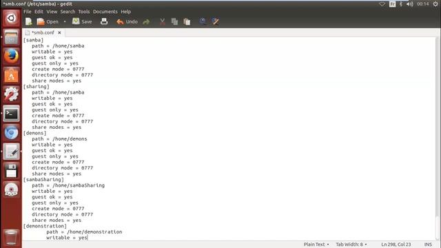 Samba Sharing Server between Windows and Linux Demo смотреть онлайн