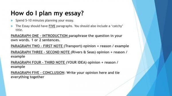 How to write a good essay for the Cambridge English: First (FCE) Paper 2 (Writing) Part 1