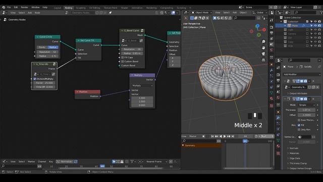 [Tut] Falling Cubes - Blender Geometry Nodes 3.0 Field; Nodevember2021 смотреть онлайн