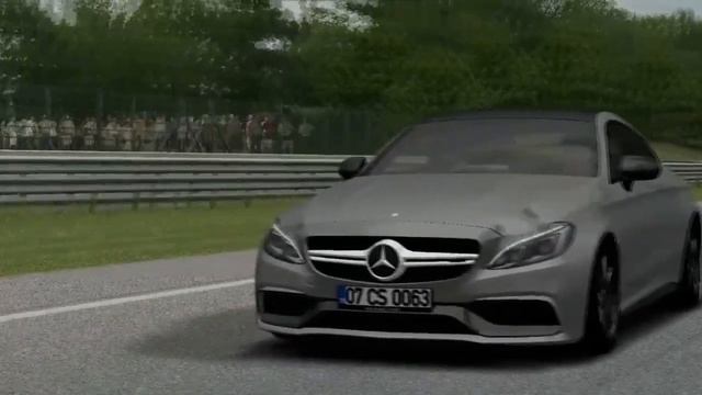 LFS FX - Mercedes - Benz C63 S COUPE AMG смотреть онлайн