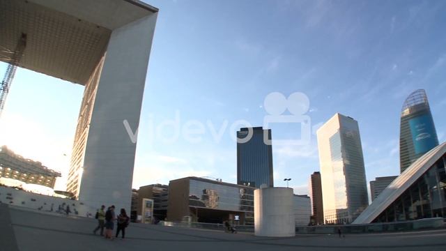 HD Stock Footage | Grande Arche Paris | Free Download смотреть онлайн