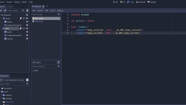 Dialog and NPC interactions in Godot смотреть онлайн