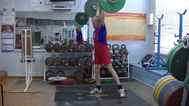 Мирсков Евгений, 11 лет, Собст вес 38 85 Толчок 31 кг Есть личный рекорд! смотреть онлайн