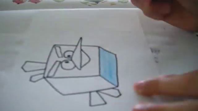 Angry Birds Space: Ice Bird drawing смотреть онлайн