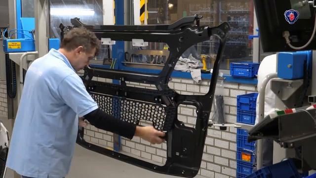 Сборка грузовиков Скания в Европе / Assembly of Scania Trucks in Europe смотреть онлайн