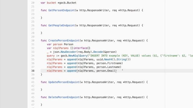 Using Couchbase Server in a Golang Web Application смотреть онлайн