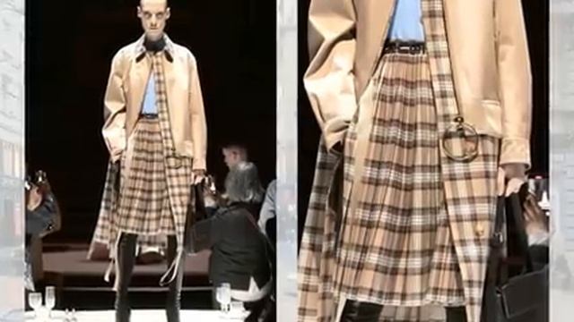 Burberry мода в Лондоне осень 2022 зима 2023 | Стильная одежда и аксессуары смотреть онлайн