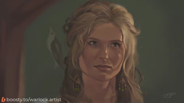 Ilitia - Viva Bianca - TV Series _Spartacus_ #speedpainting  [#draw #digitalart  #art #photoshop]