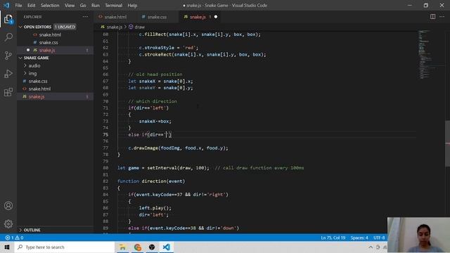 Code your own SNAKE GAME using JAVASCRIPT only || Projects for Resume || Skill Development смотреть онлайн