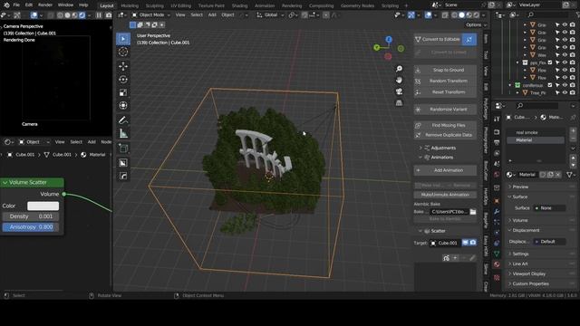 how to create environment in blender | 11 | Blender 3.6 | Photoshop | Wolf73 смотреть онлайн
