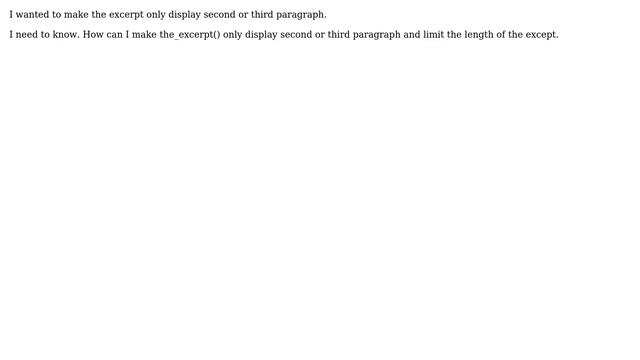 Wordpress: How to custom excerpt? смотреть онлайн