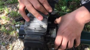 Ситуация ИСКРА ЕСТЬ Не заводится китайская бензокоса причина катушка зажигания триммер