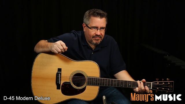 Maury compares the Martin D-42 Modern Deluxe VS D-45 Modern Deluxe смотреть онлайн