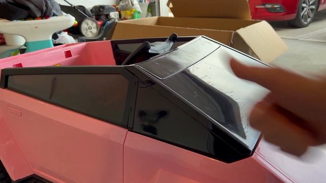 Unboxing the Tesla Cybertruck Ride On for Kids!! смотреть онлайн
