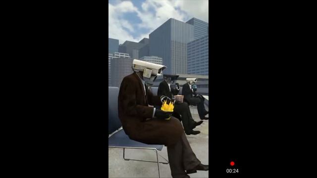 откуда взялся камерой мен в коричневом пиджаке как и вантуз мен?