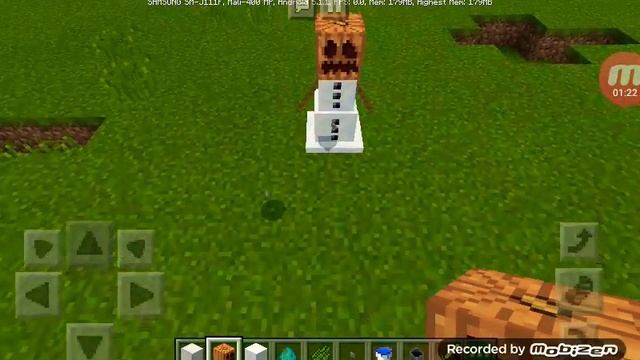 Как сделать снежного голема. смотреть онлайн