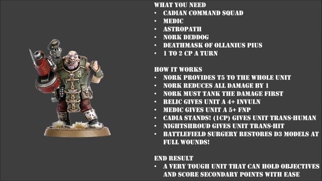 The DreadNork! How to Create an Unkillable Command Squad! смотреть онлайн