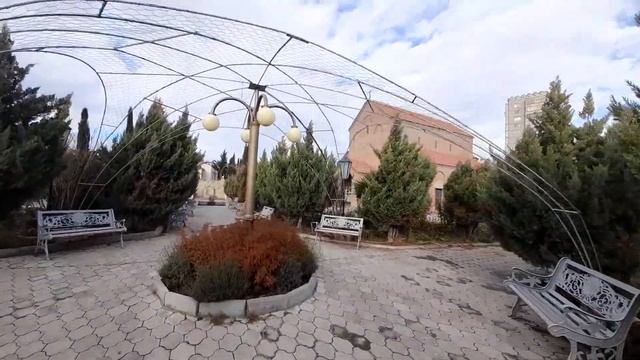 Грузия Тбилиси Барбароба 17.12.2020 / Церковь во имя Святого Георгия смотреть онлайн