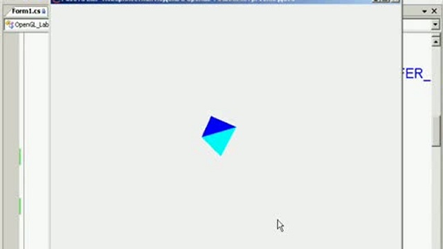 OpenGL трехменрая модель