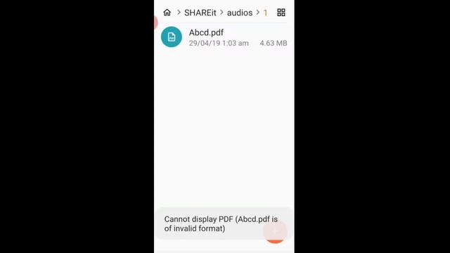 Android || Cannot display PDF ( pdf. Is of invalid format ) Problem in Android смотреть онлайн