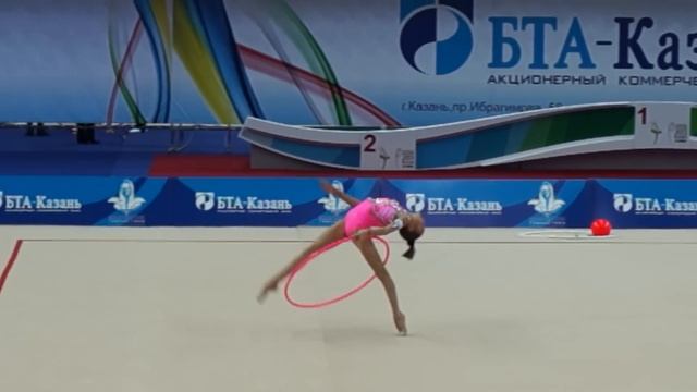 Аверина Дина, обруч.Многоборье 10.02.2013 г.Казань смотреть онлайн