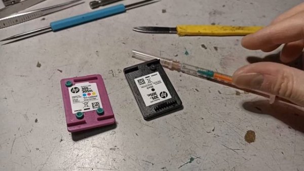 Картридж HP 305XL заправка