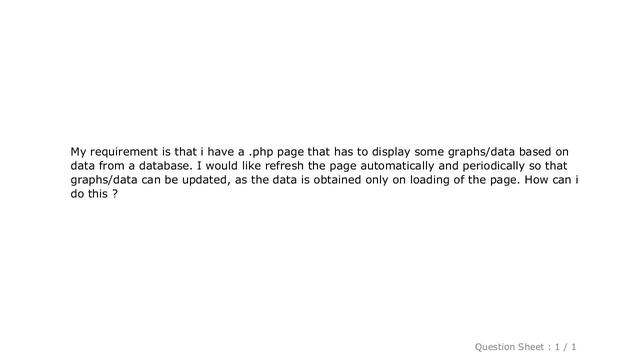 HTML : Refresh WebPage periodically смотреть онлайн