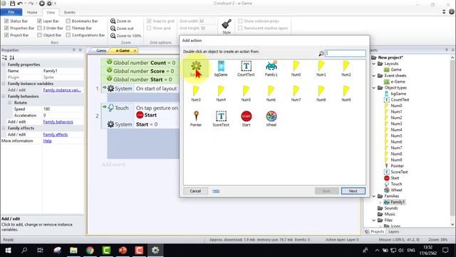 Construct 2 เกมวงล้อนำโชค смотреть онлайн