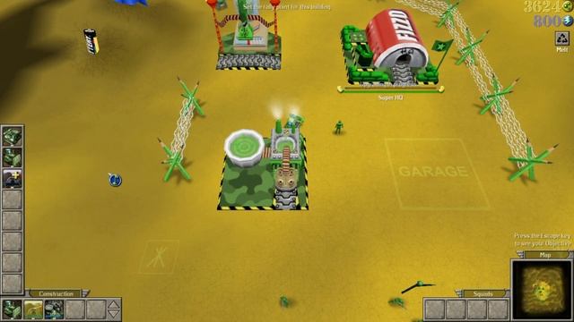Army Men RTS - Boot Camp 2 - Building a Base - Gameplay Walkthrough смотреть онлайн