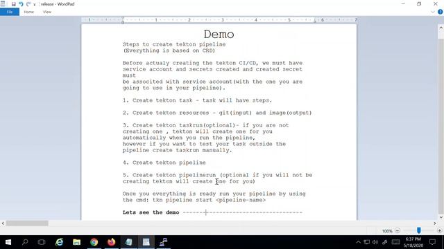 Tekton CICD Demo Steps смотреть онлайн