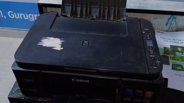 How to fix Canon G2010 G3010 ink problem| Blank print, Red light Blink, Photo printing Problem смотреть онлайн