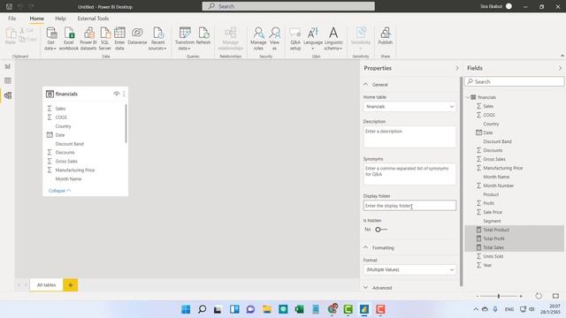 สร้างตารางเก็บ Measure โดยเฉพาะ ใน Power BI смотреть онлайн