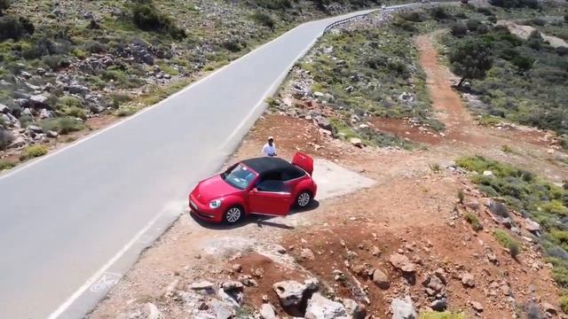VW Beetle A5 Convertible - Crete Greece смотреть онлайн