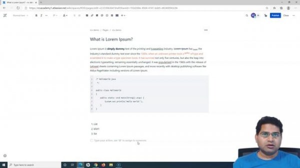Confluence Tutorial #7 - How to Create Content in Confluence