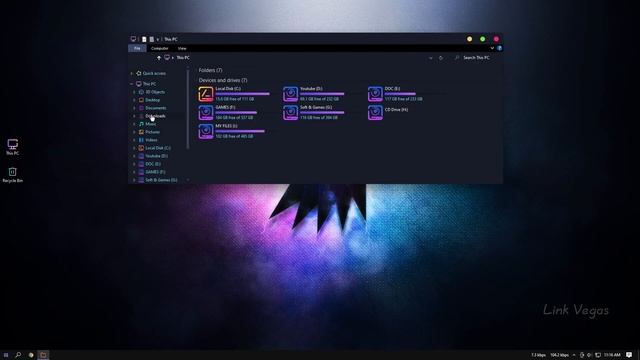 Make Windows 10 Look Like Garuda Linux | Best Windows Theme смотреть онлайн