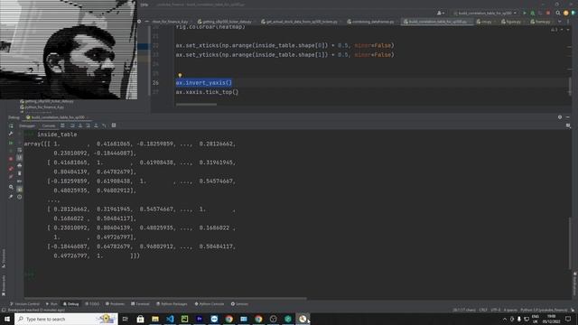 Python For Finance - Creating a Stock Correlation Graph to Find Stock Picks p8 смотреть онлайн
