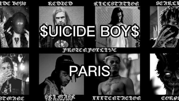 $UICIDE BOY$ × REDZED × KILLSTATION × SCARLXRD × GHOSTMANE × SKI MASK × XXXTENTACION × CORPSE, MIX