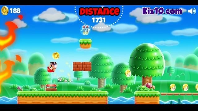 Funny Super Mario Run Fan Game (Super Mario RUSH Full Game)