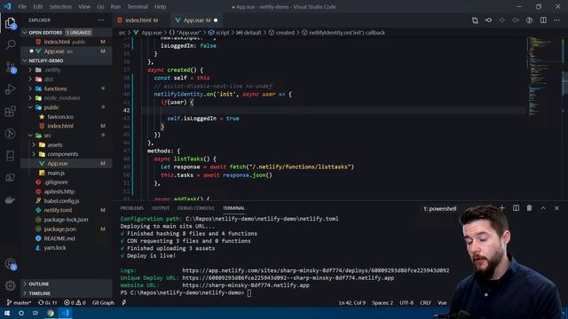 EASY Web App Auth with Netlify Identity! смотреть онлайн