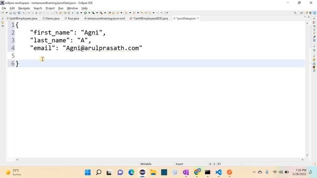 Rest Assured | 10 | Request Body from External Json File | தமிழ் смотреть онлайн